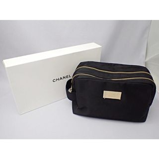 CHANEL - 【ノベルティ】 シャネル CHANEL ポーチ 大きめ 大容量 箱付き