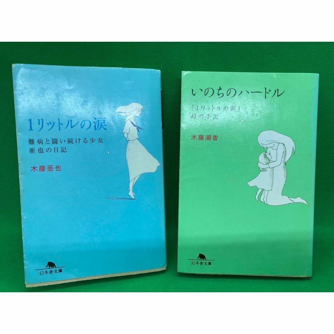 1リットルの涙　木藤亜矢　いのちのハードル　木藤潮香 エンタメ/ホビーの本(その他)の商品写真