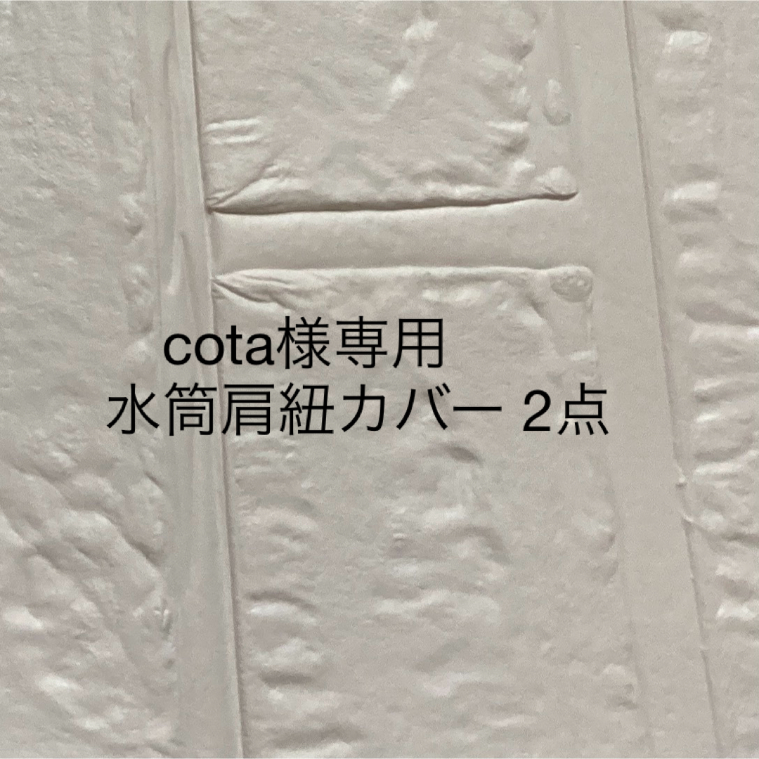 cota様専用★水筒肩紐カバー★2点 ハンドメイドのキッズ/ベビー(外出用品)の商品写真