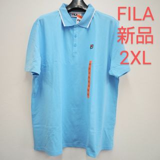 FILA メンズ 半袖 ポロシャツ 2XLサイズ BIGサイズ