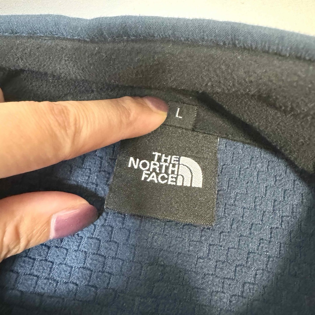 THE NORTH FACE(ザノースフェイス)のノースフェイス　ベスト L ジップアップベスト　古着　刺繍ロゴ　古着 メンズのトップス(ベスト)の商品写真