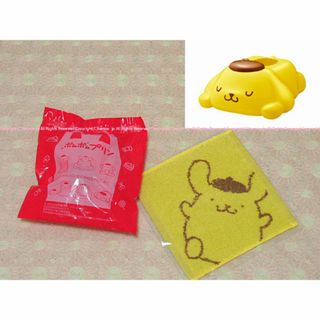 新品⭐ポムポムプリン ハッピーセット ティッシュケース&モスコラボ ミニタオル