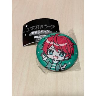 ブシロード(BUSHIROAD)のカラフルピーチ刺繍缶バッジ　じゃぱぱ(バッジ/ピンバッジ)