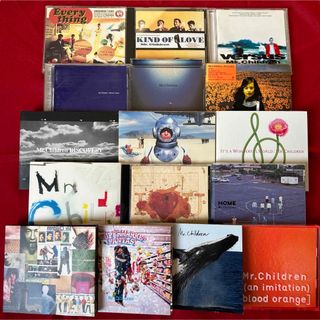 21枚 Mr.Children ミスチル アルバム18枚＋シングル3枚 まとめ売(ポップス/ロック(邦楽))