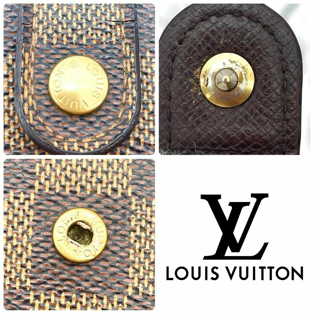 LOUIS VUITTON(ルイヴィトン)の★美品★　ルイヴィトン　ポルトフォイユ　ヴィエノワ　ダミエ　がま口 レディースのファッション小物(財布)の商品写真