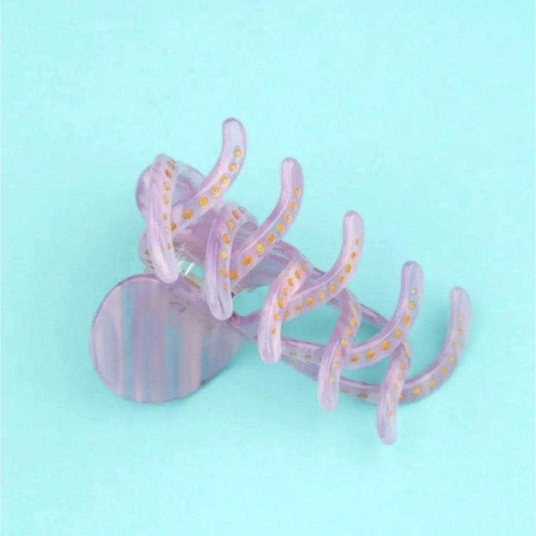 Octopus Hair Claw ヘアアクセサリー　ヘアクリップ　バレッタ レディースのヘアアクセサリー(バレッタ/ヘアクリップ)の商品写真