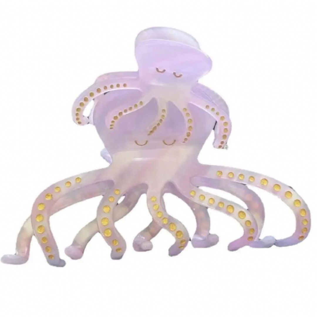 Octopus Hair Claw ヘアアクセサリー　ヘアクリップ　バレッタ レディースのヘアアクセサリー(バレッタ/ヘアクリップ)の商品写真