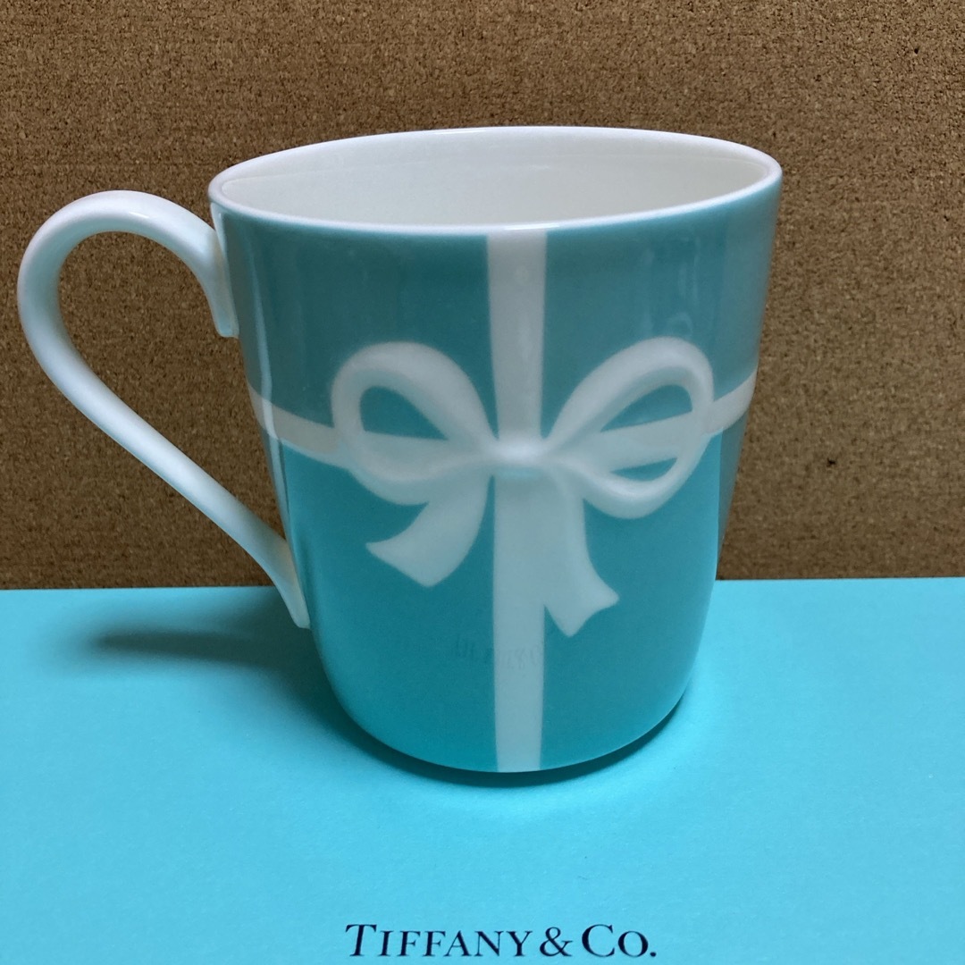 Tiffany & Co.(ティファニー)のティファニー　マグカップ　ブルーリボン インテリア/住まい/日用品のキッチン/食器(食器)の商品写真