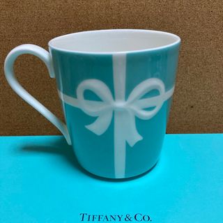 ティファニー(Tiffany & Co.)のティファニー　マグカップ　ブルーリボン(食器)