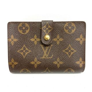 ルイヴィトン(LOUIS VUITTON)の★LOUIS VUITTON ルイヴィトン ヴィエノワ がま口財布 M61674 モノグラム ブラウン(財布)