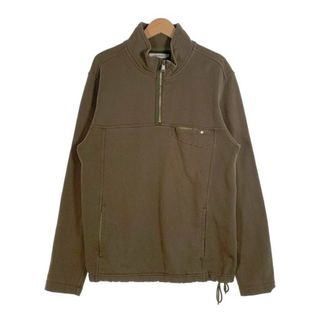 nonnative - nonnative ノンネイティブ 18SS エクスプローラー ハーフジップコットンスウェット オリーブ NN-C3307 Size 2