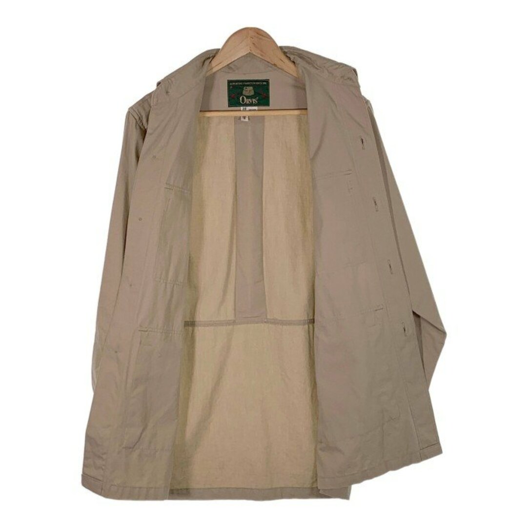 90's ORVIS オービス マルチポケット サファリジャケット ベージュ USA製 ベルト欠品 Size 38 メンズのジャケット/アウター(その他)の商品写真