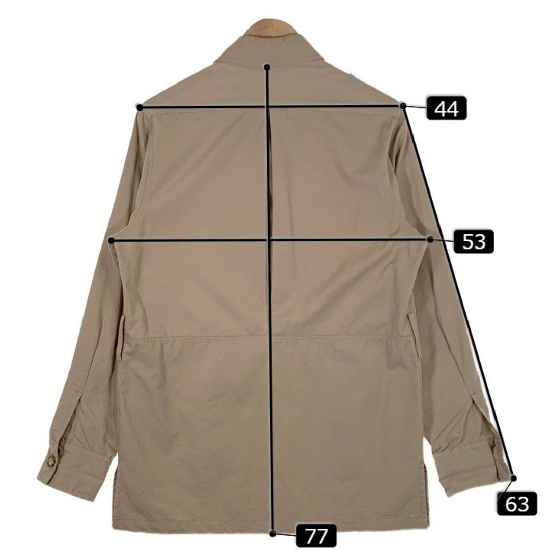 90's ORVIS オービス マルチポケット サファリジャケット ベージュ USA製 ベルト欠品 Size 38 メンズのジャケット/アウター(その他)の商品写真