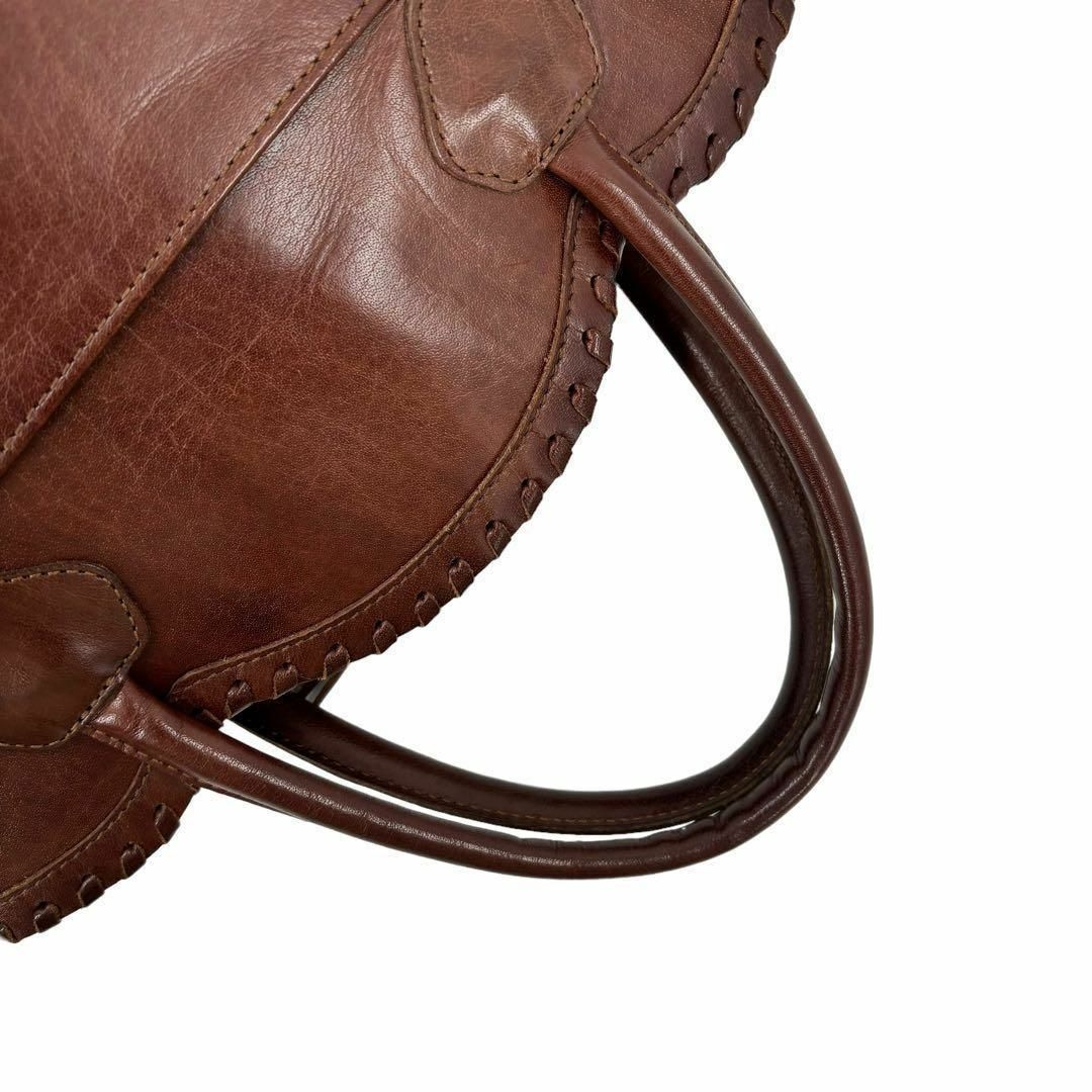 IBIZA(イビザ)の美品✨イビザ　レザー　トートバッグ　ハンドバッグ　タッセル レディースのバッグ(ハンドバッグ)の商品写真