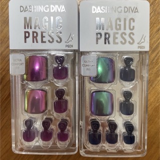 ダッシングディバ(DASHING DIVA)のダッシングディバ　ネイルチップ　付け爪　フット　ペディキュア　ネイル　マニキュア(つけ爪/ネイルチップ)