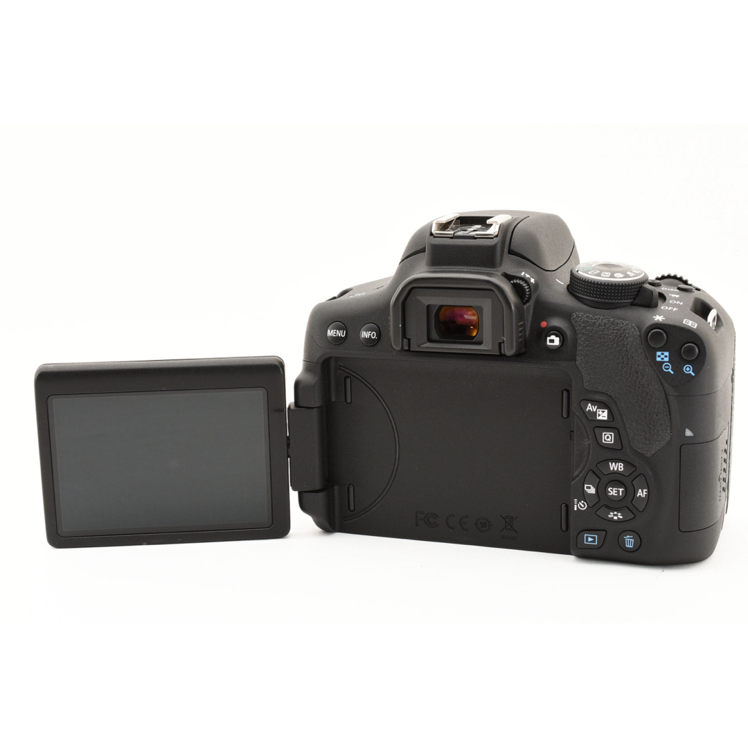 Canon EOS Kiss X8i標準&望遠ダブルレンズセット スマホ/家電/カメラのカメラ(デジタル一眼)の商品写真
