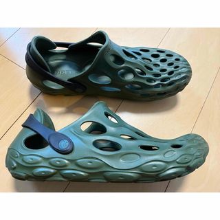 メレル(MERRELL)の29cm☆US11☆メレル☆ハイドロモック(緑グリーン)☆MERRELL(サンダル)