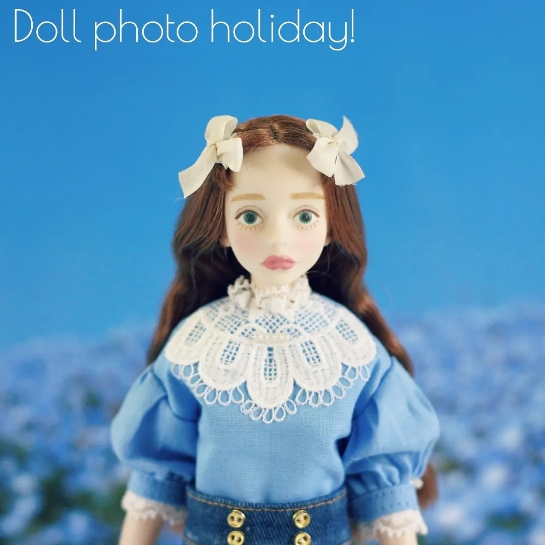 22センチドールサイズ、ブラウス ハンドメイドのぬいぐるみ/人形(人形)の商品写真