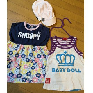 ベビードール(BABYDOLL)の女の子洋服セット(ワンピース)