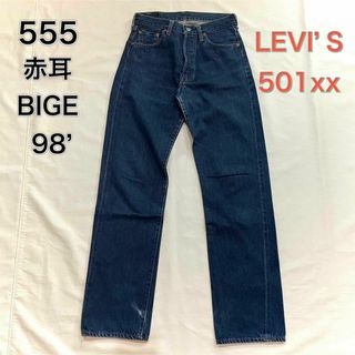 リーバイス(Levi's)のリーバイス 501XX デニム　赤耳セルビッジ　ビッグE(デニム/ジーンズ)