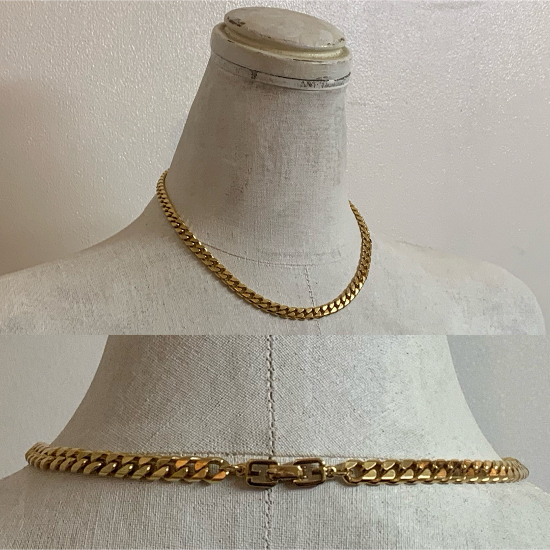 GIVENCHY - GIVENCHY PARIS VINTAGE 80s 喜平 チェーン GIVENCHY - GIVENCHY PARIS VINTAGE 80s 喜平 チェーン