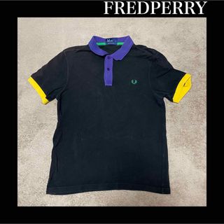 フレッドペリー(FRED PERRY)の【紳士】フレッドペリー　ブラック　ポロシャツ　FREDPERRY　Ssize(ポロシャツ)