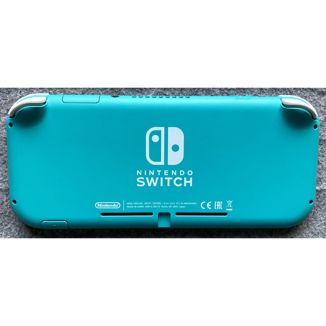 Nintendo Switch(ニンテンドースイッチ)の訳あり Nintendo Switch lite ターコイズ 本体のみ エンタメ/ホビーのゲームソフト/ゲーム機本体(携帯用ゲーム機本体)の商品写真