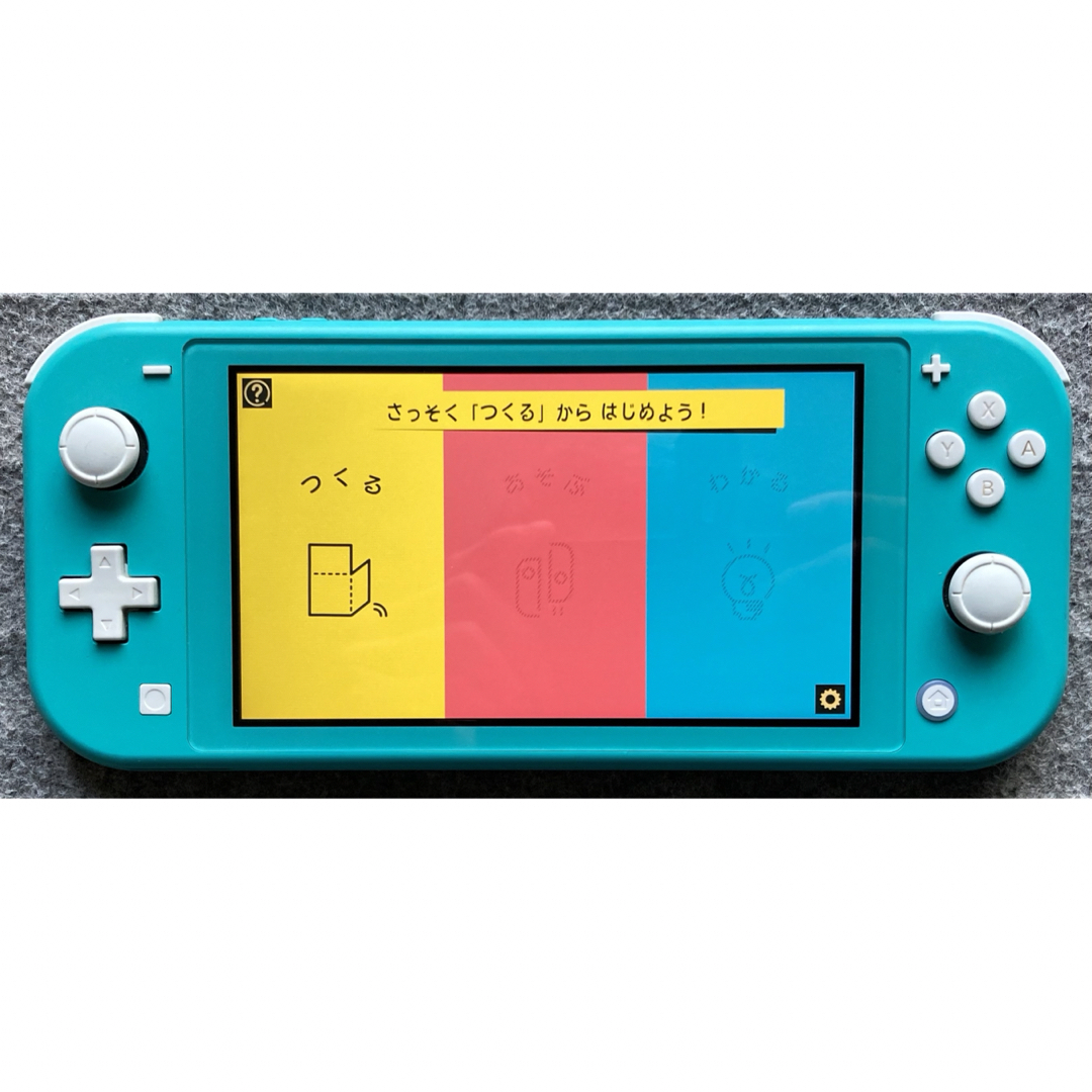 Nintendo Switch(ニンテンドースイッチ)の訳あり Nintendo Switch lite ターコイズ 本体のみ エンタメ/ホビーのゲームソフト/ゲーム機本体(携帯用ゲーム機本体)の商品写真