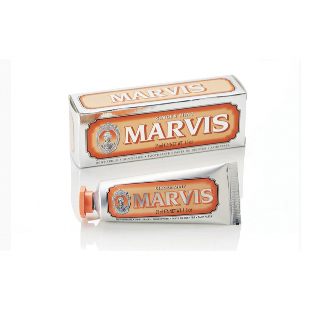 MARVIS(マービス)のマービス 歯磨き粉 25ml GINGER MINT コスメ/美容のオーラルケア(歯磨き粉)の商品写真