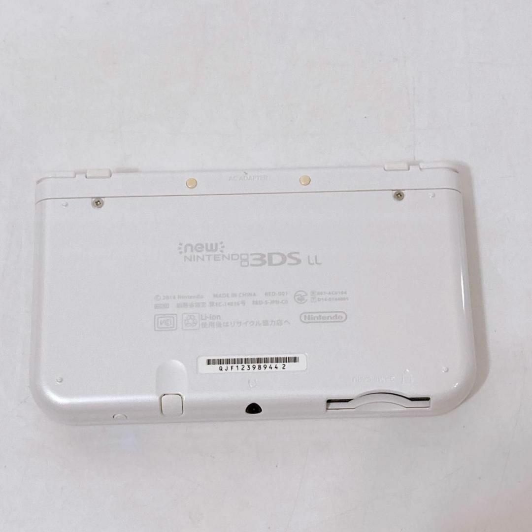 ニンテンドー3DS(ニンテンドー3DS)の★美品完品★ Newニンテンドー3DS LL パールホワイト エンタメ/ホビーのゲームソフト/ゲーム機本体(携帯用ゲーム機本体)の商品写真