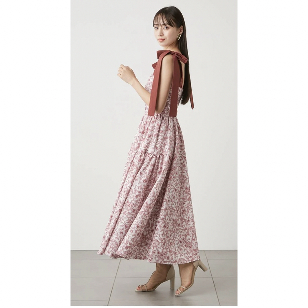 Ameri RUBBER PAINT ART SHEER DRESS Ameri RUBBER PAINT ART SHEER DRESS