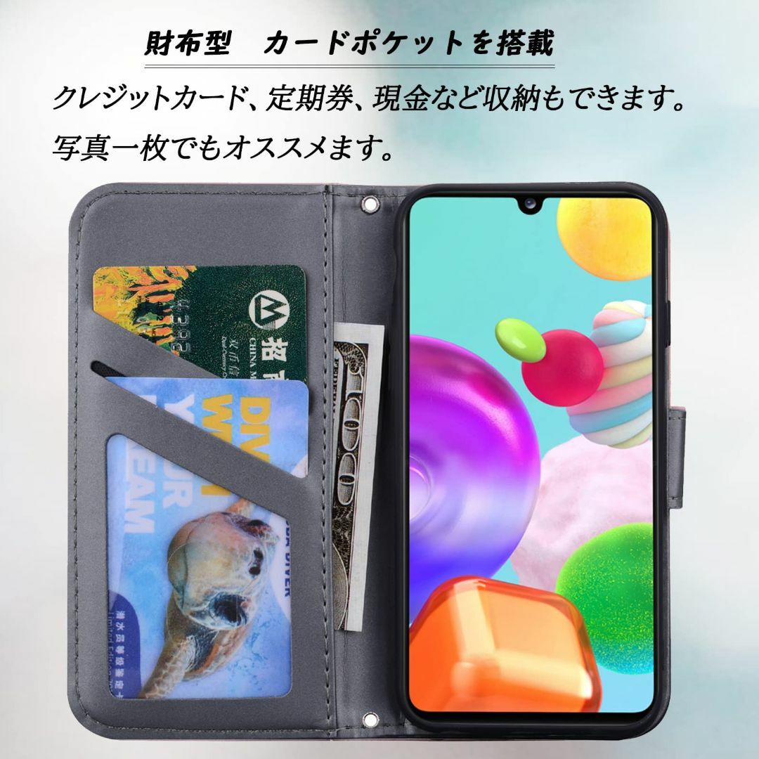 【サイズ:ForLibero5GⅢ_色:グレー】Libero 5G Ⅲ ケース手 スマホ/家電/カメラのスマホアクセサリー(その他)の商品写真