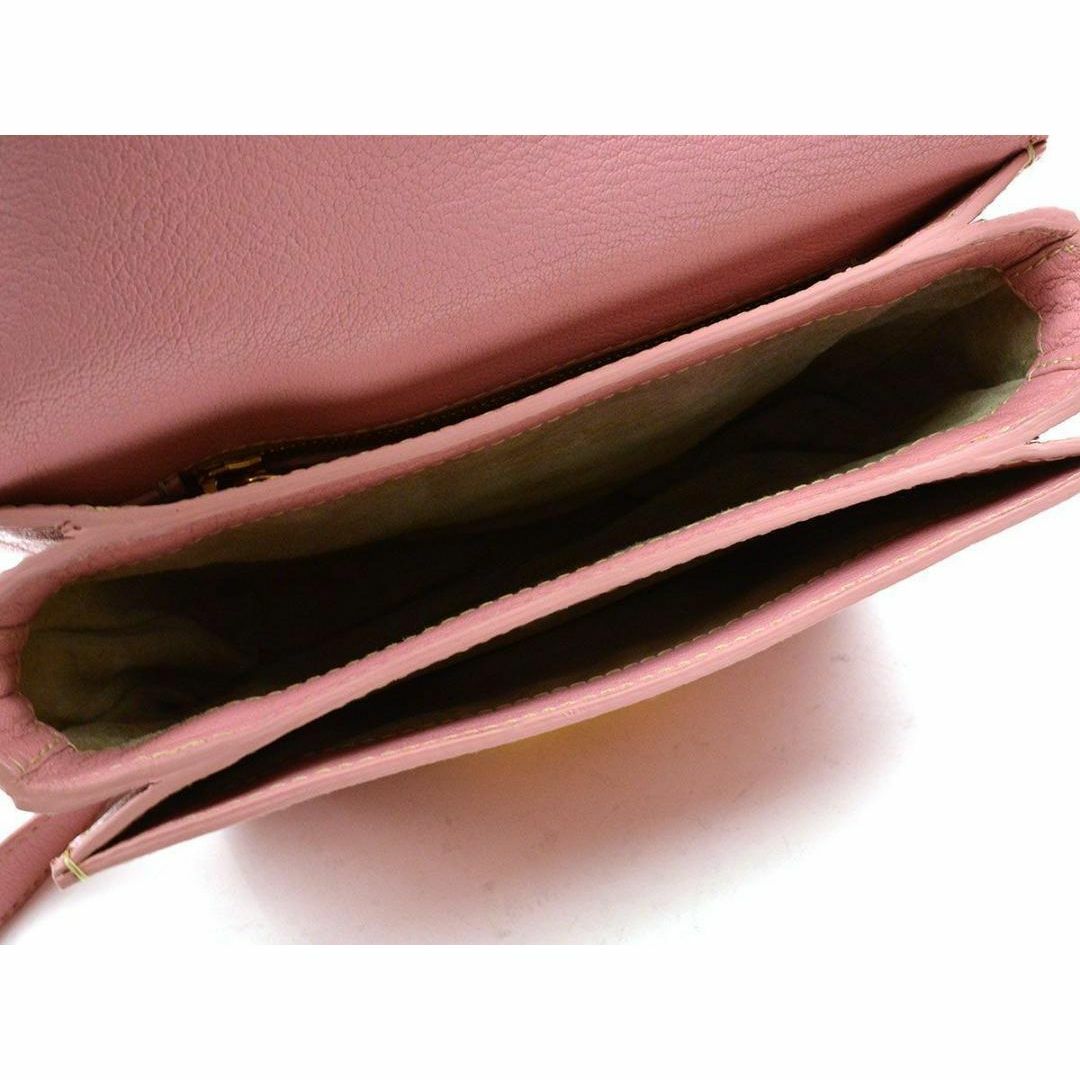 miumiu(ミュウミュウ)のMIUMIU ミュウミュウ ショルダーバッグ 斜めがけ レザー ピンク レディースのバッグ(ショルダーバッグ)の商品写真