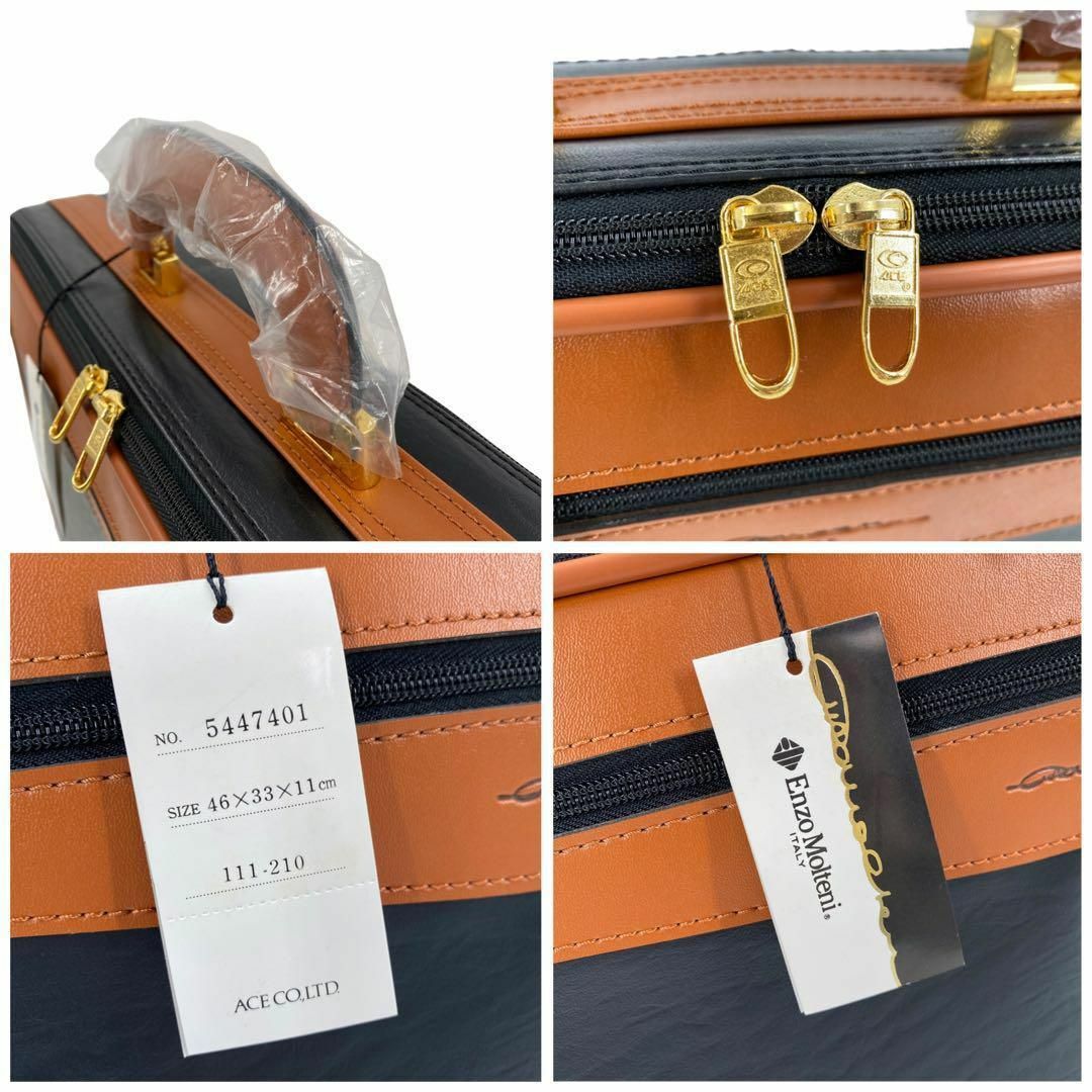 極美品✨ACE 2WAY ビジネスバッグ　トランク　アタッシュケース　レザー メンズのバッグ(ビジネスバッグ)の商品写真