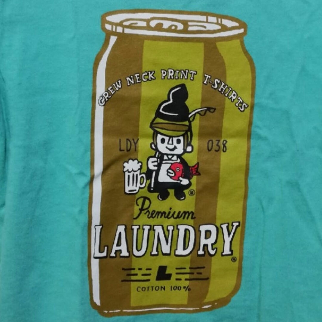 LAUNDRY(ランドリー)の値下げ中!　ランドリー　Tシャツ 　120　 エビスビール　パロ　パロディ キッズ/ベビー/マタニティのキッズ服男の子用(90cm~)(Tシャツ/カットソー)の商品写真