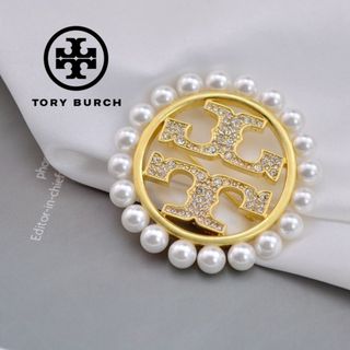 Tory Burch - 【新品☆本物】トリーバーチ パールブローチ