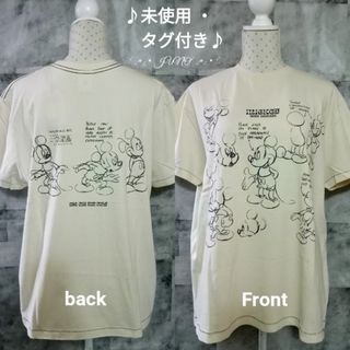 ディズニー(Disney)の両面プリントT♡ディズニー Disney MOUSSY マウジー タグ付き(Tシャツ(半袖/袖なし))