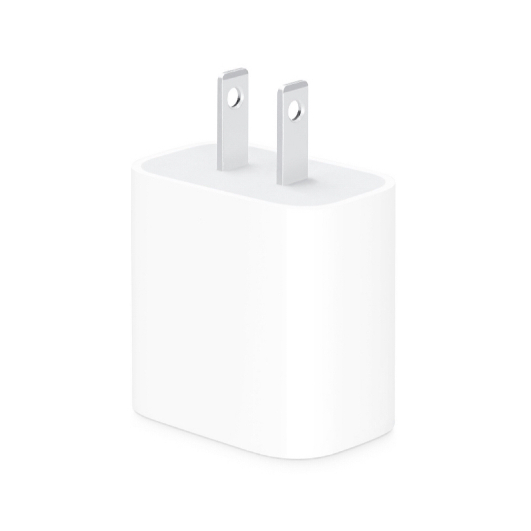 Apple(アップル)のApple USB-C電源アダプタ MHJA3AM/A スマホ/家電/カメラのスマートフォン/携帯電話(バッテリー/充電器)の商品写真