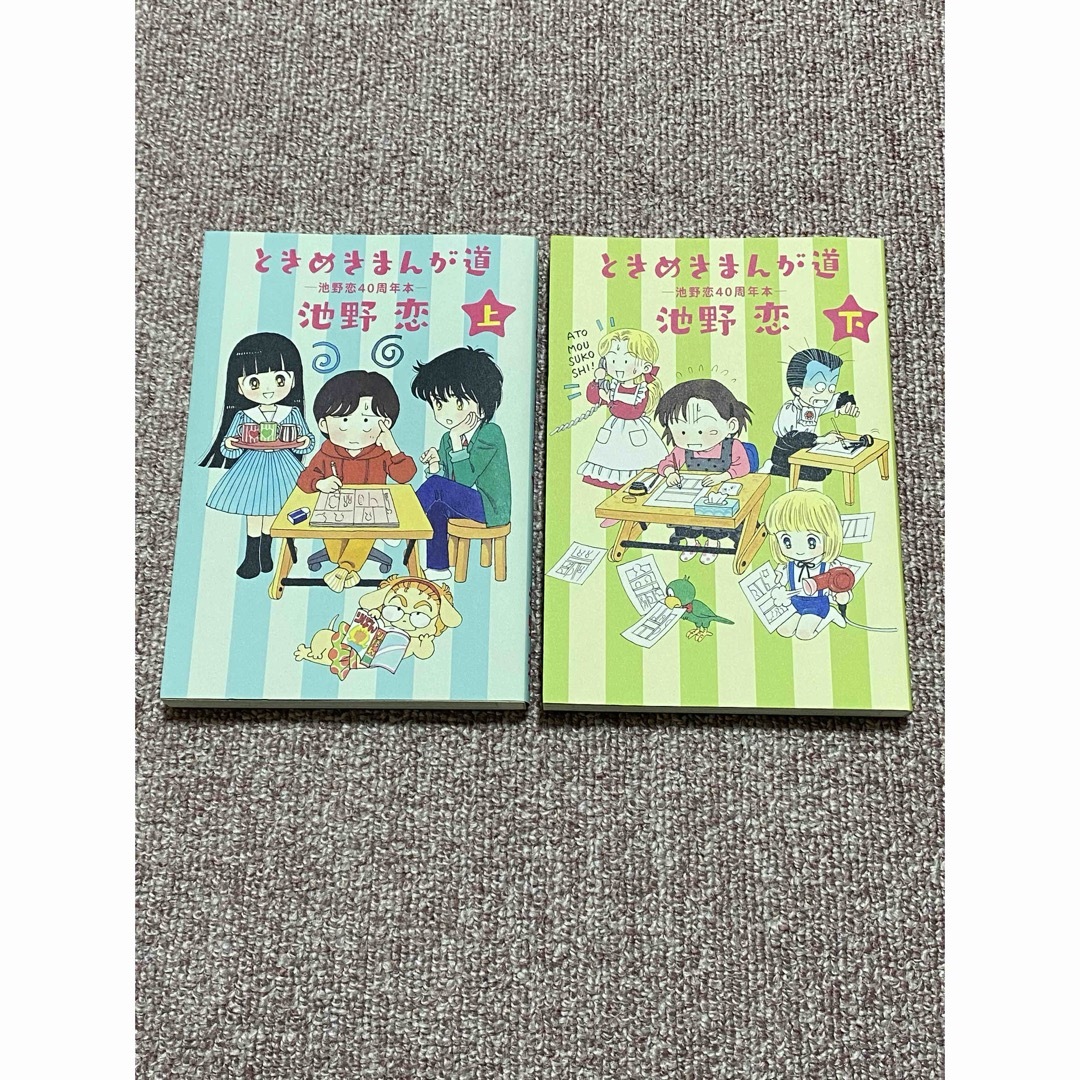 小学館(ショウガクカン)のときめきまんが道　上下セット エンタメ/ホビーの漫画(女性漫画)の商品写真