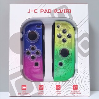 ニンテンドースイッチ(Nintendo Switch)の【新品】ストラップ付 ジョイコン Joy-Con S3 カスタム(家庭用ゲーム機本体)