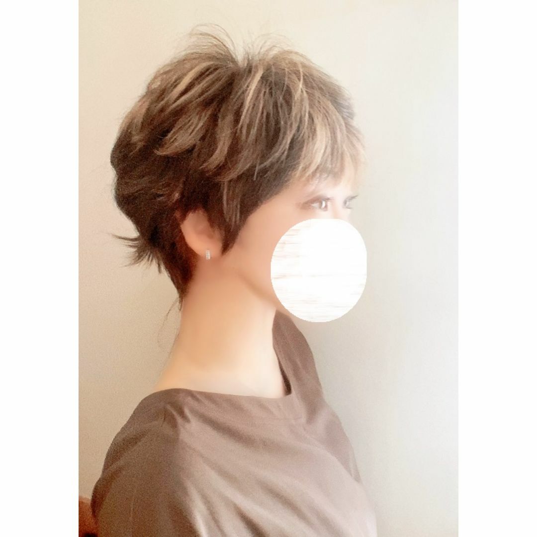 FONTAINE - フォンテーヌFONTAINE 総手植え(人毛MIX)ショート FONTAINE - フォンテーヌFONTAINE 総手植え(人毛MIX)ショート