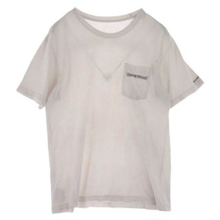 CHROME HEARTS クロムハーツ（原本無） Ｔシャツ 国内正規品 バッグ アーチ ロゴ プリント 半袖 Tシャツ ホワイト系 L【中古】