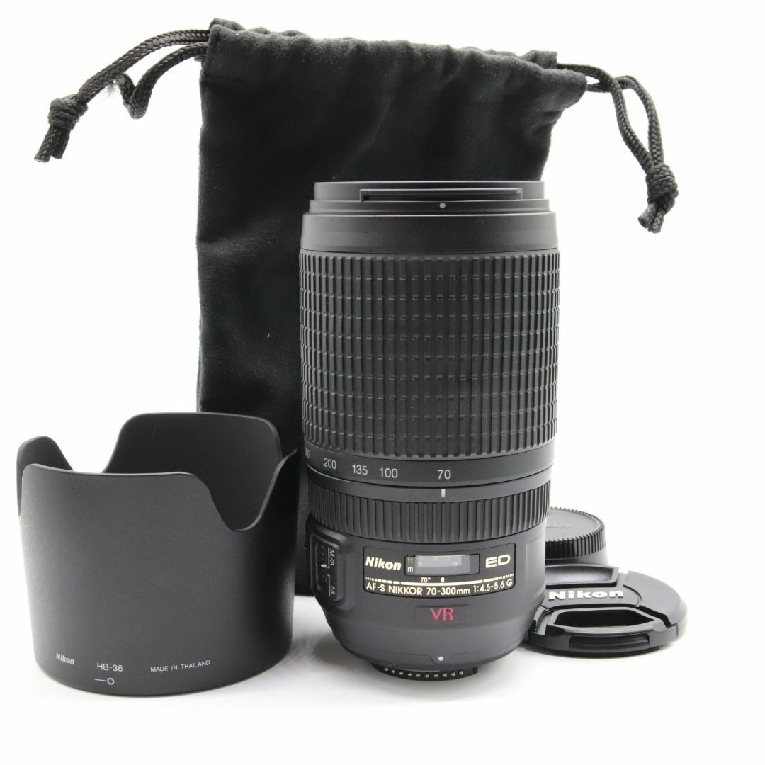 Nikon(ニコン)の■ほぼ新品■ AF-S 70-300mm f/4.5-5.6G IF-ED スマホ/家電/カメラのカメラ(レンズ(ズーム))の商品写真