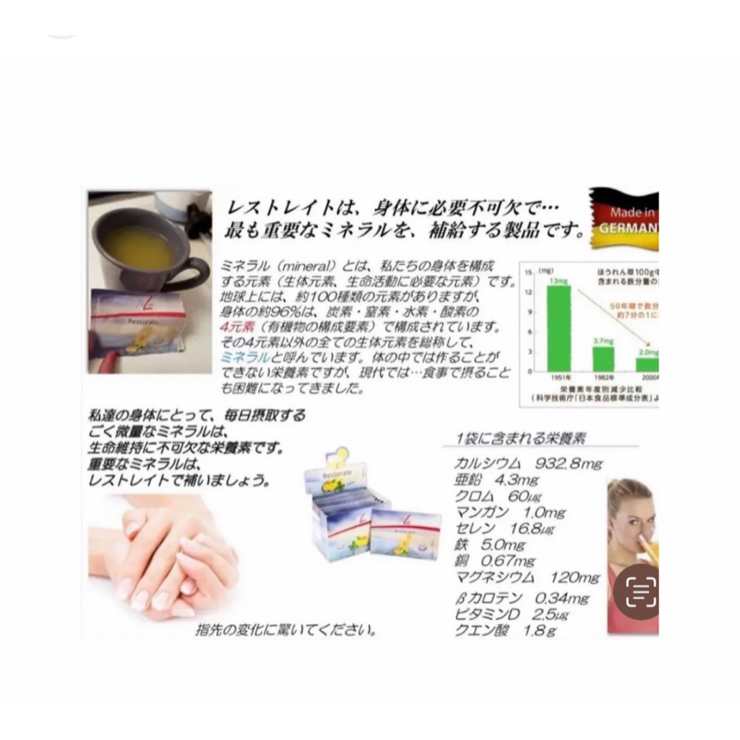 ドイツPMフィットライン  レスレイト+鉄2箱セット 食品/飲料/酒の健康食品(その他)の商品写真