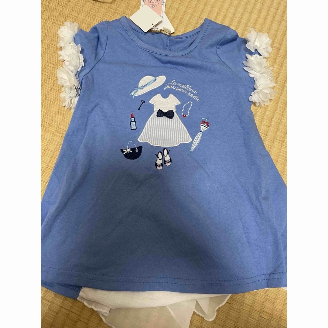 Tシャツ　半袖　110 キッズ/ベビー/マタニティのキッズ服女の子用(90cm~)(Tシャツ/カットソー)の商品写真