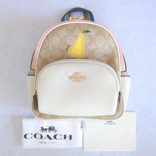 コーチ(COACH)のコーチ COACH リュック おしゃれ 可愛い レディース シグネチャー バッグ(リュック/バックパック)