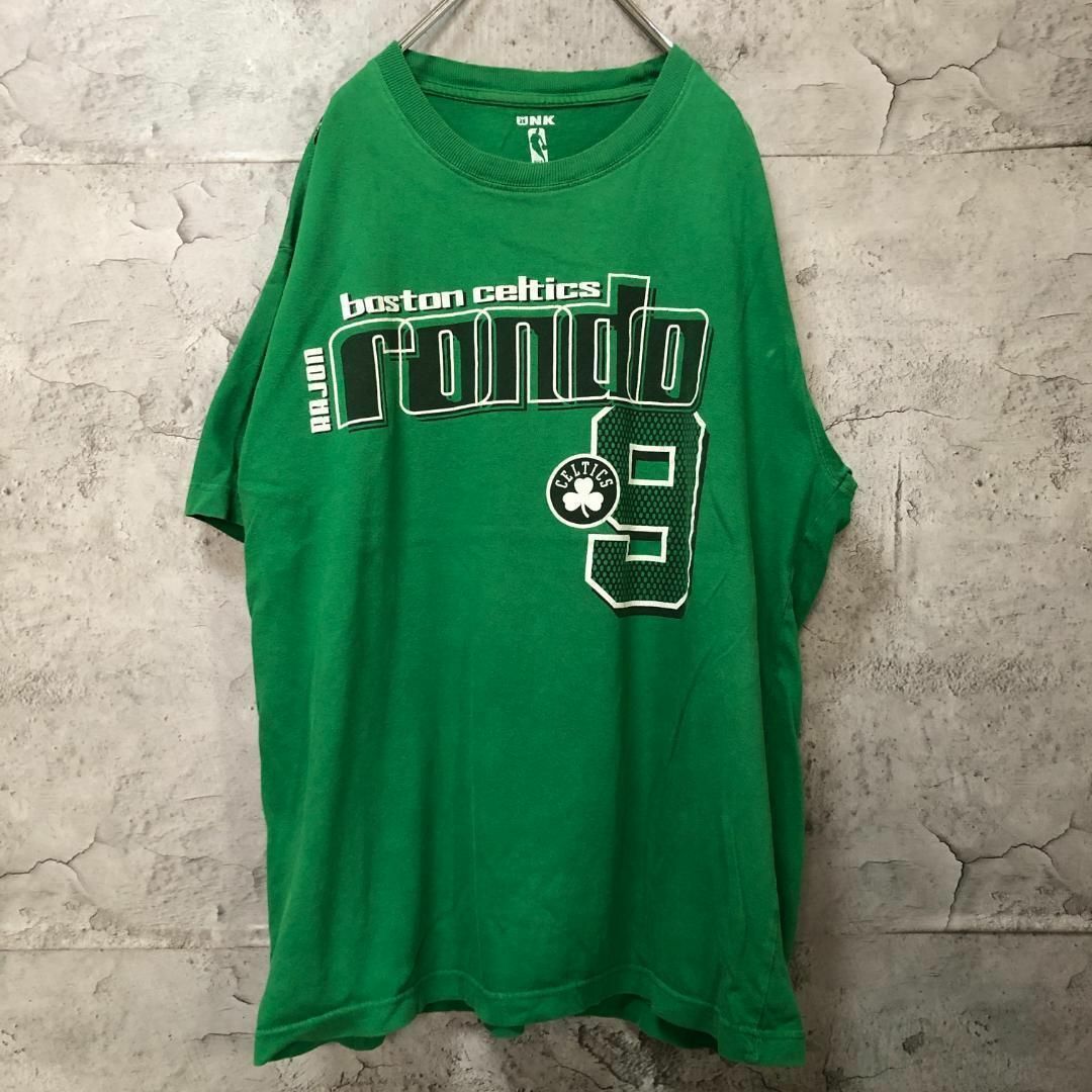 Boston Celtics バスケット USA輸入 アースカラー Tシャツ メンズのトップス(Tシャツ/カットソー(半袖/袖なし))の商品写真