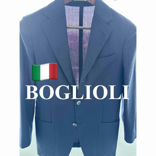 ボリオリ(BOGLIOLI)のホップサック素材 清凉 ウール100% 【ボリオリ】DOVER サイズ42(テーラードジャケット)
