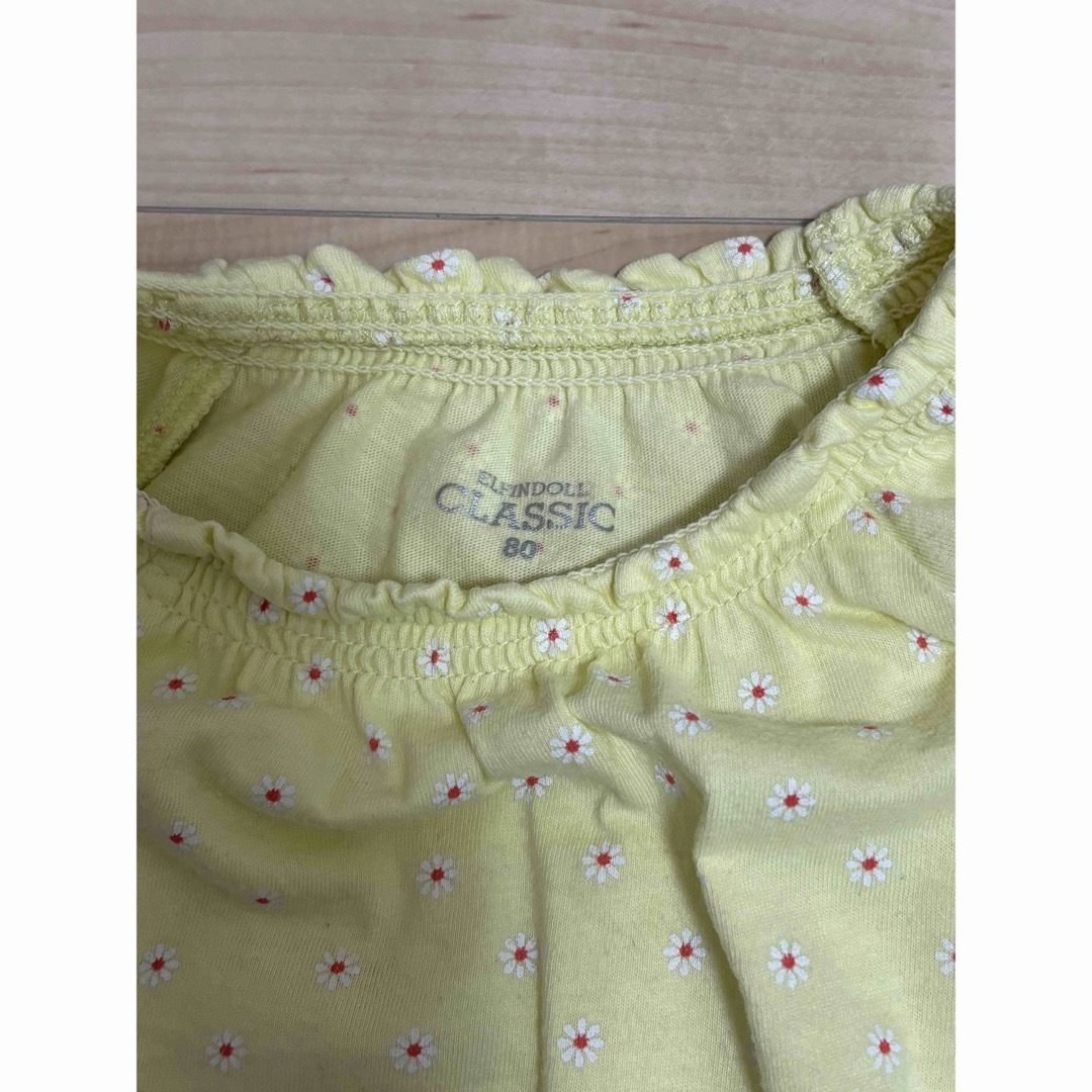 西松屋(ニシマツヤ)の西松屋　80  半袖Tシャツ キッズ/ベビー/マタニティのベビー服(~85cm)(Ｔシャツ)の商品写真
