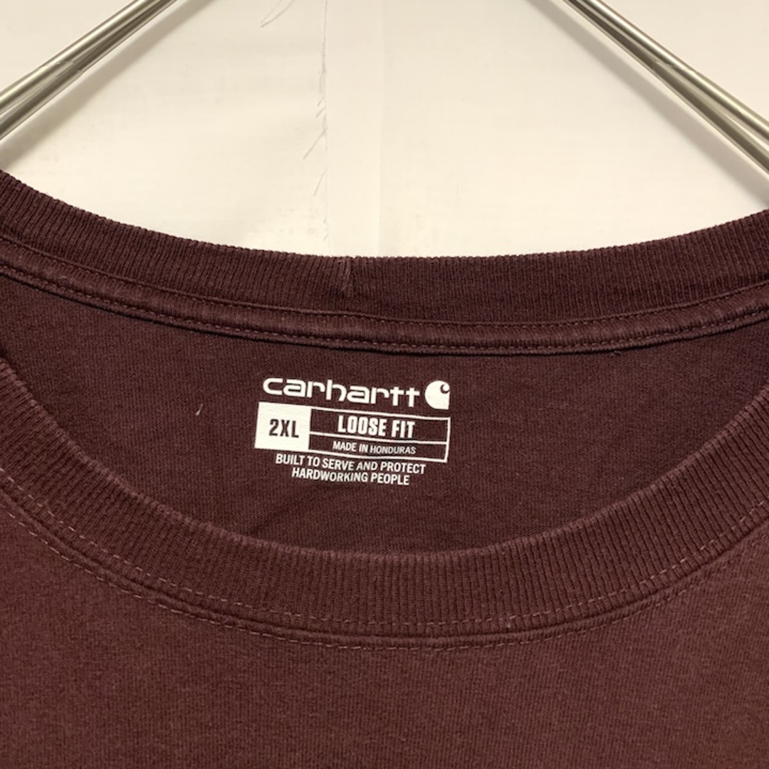 carhartt(カーハート)の90s 古着 カーハート ロンT オーバーサイズ ゆるダボ 2XL  メンズのトップス(Tシャツ/カットソー(七分/長袖))の商品写真